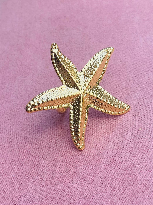 Bague étoile de mer